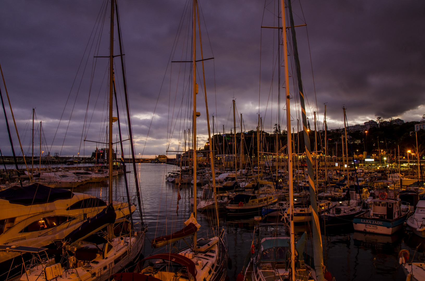 Im Hafen von Funchal (Insel Madeira)