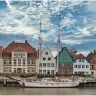 im Hafen von Glückstadt