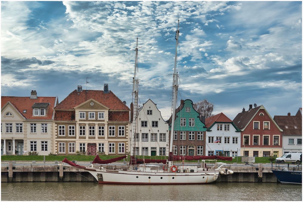 im Hafen von Glückstadt