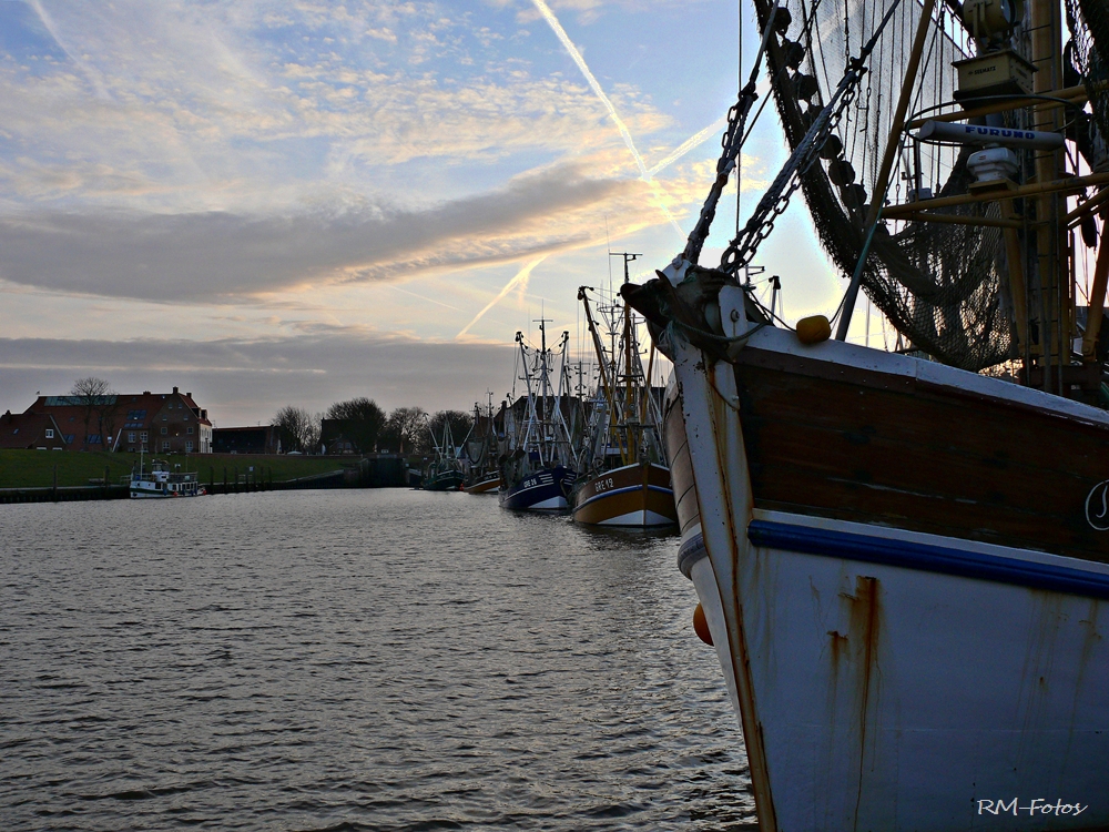 im Hafen von Greetsiel