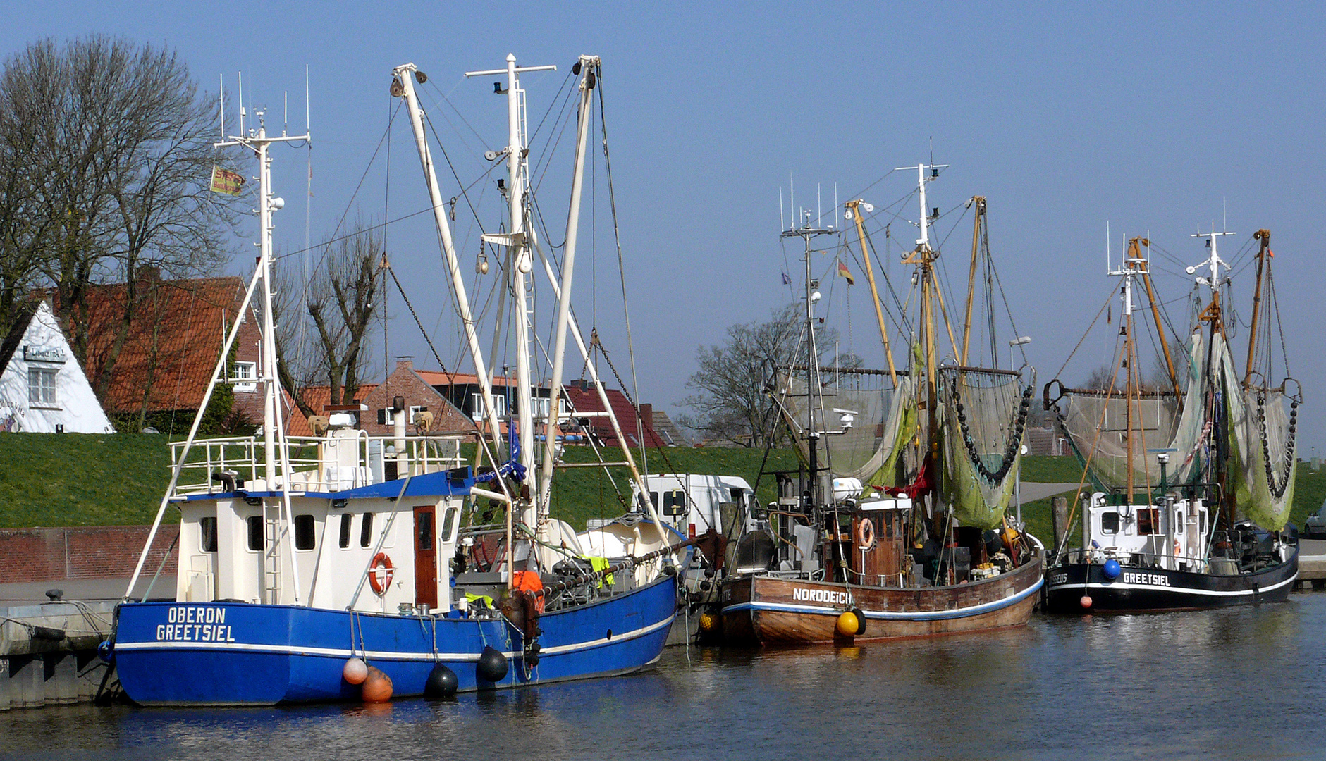 Im Hafen von Greetsiel