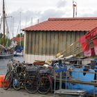 im Hafen von Greifswald