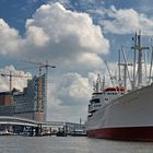 im Hafen von Hamburg