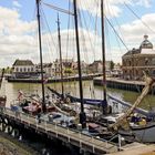 Im Hafen von Harlingen / Holland