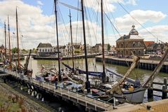 Im Hafen von Harlingen / Holland