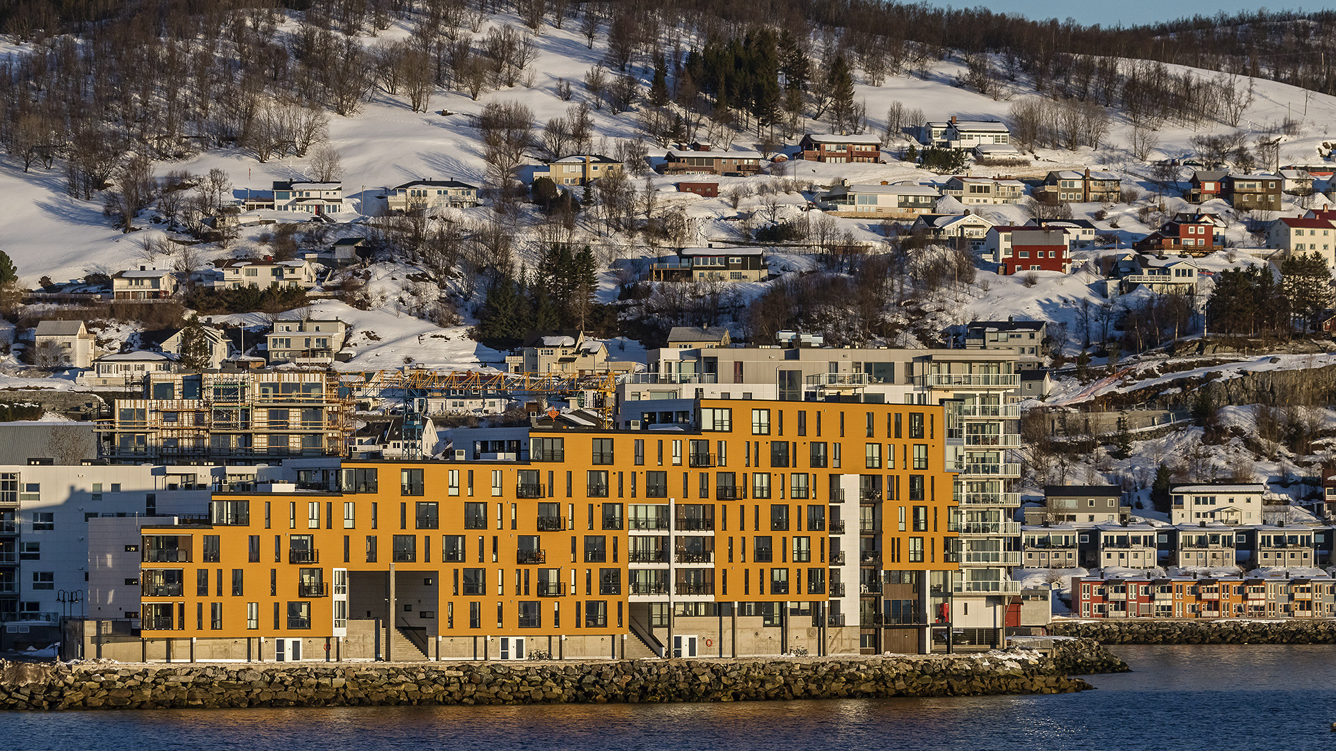 Im Hafen von HARSTAD