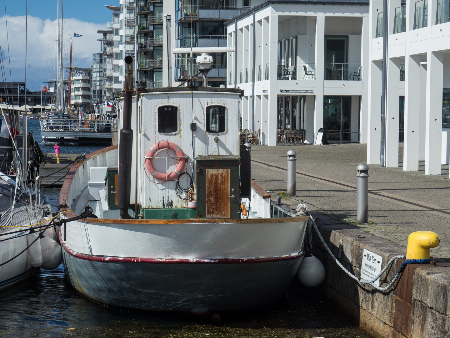 Im Hafen von Helsingborg