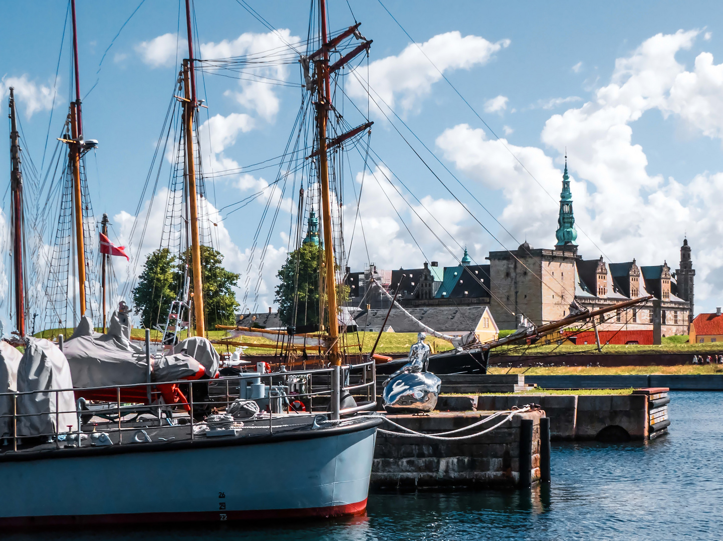 im Hafen von Helsingør