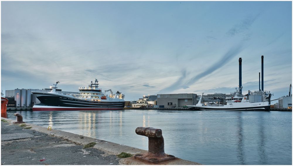 Im Hafen von Hirtshals