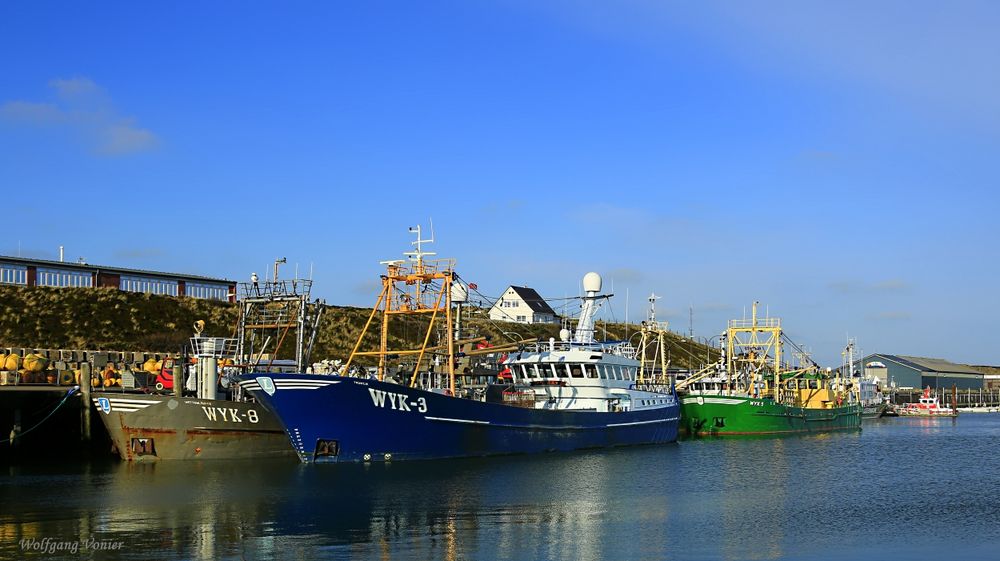 Im Hafen von Hörnum auf Sylt