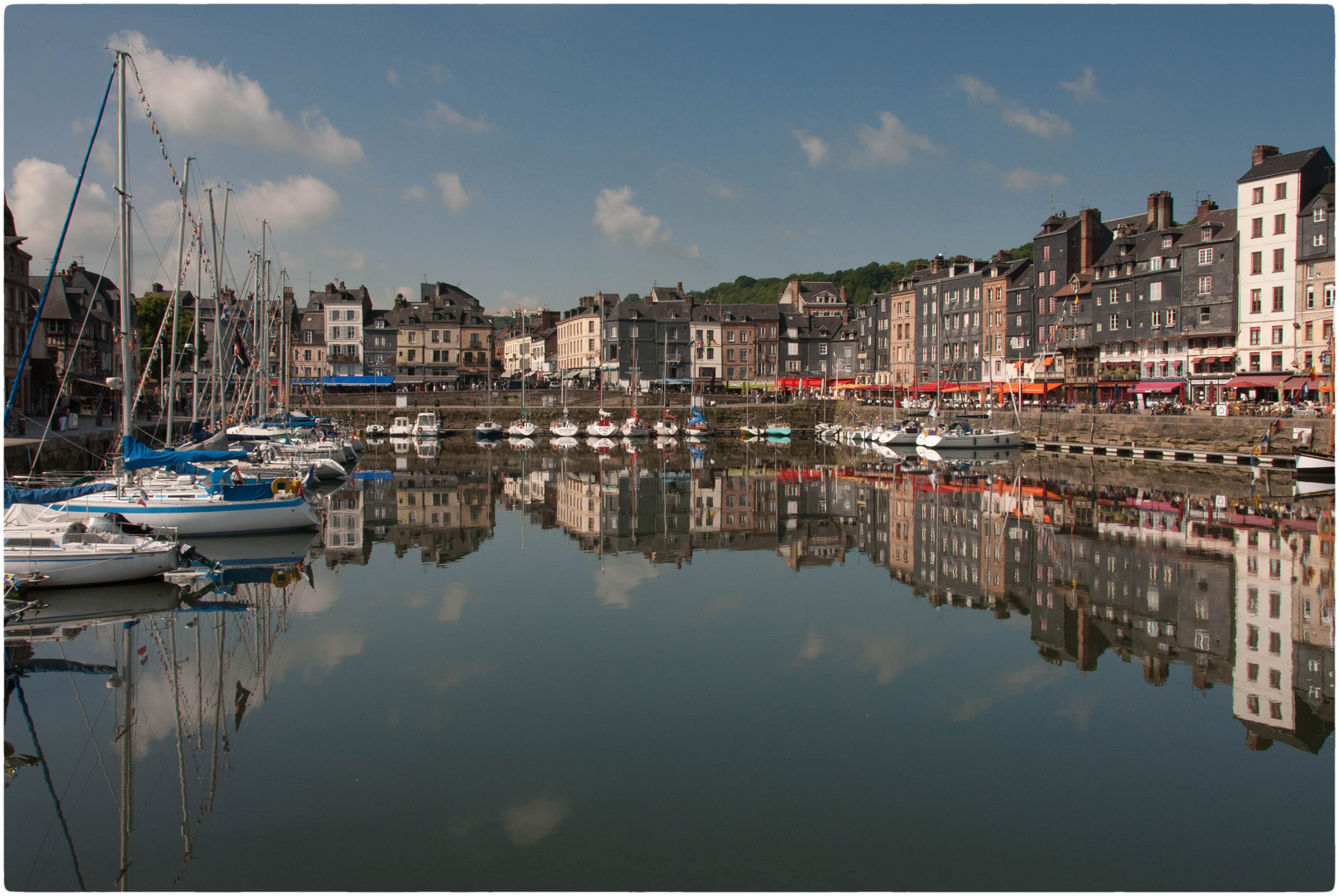 Im Hafen von Honfleur 