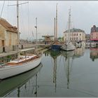 Im Hafen von Honfleur