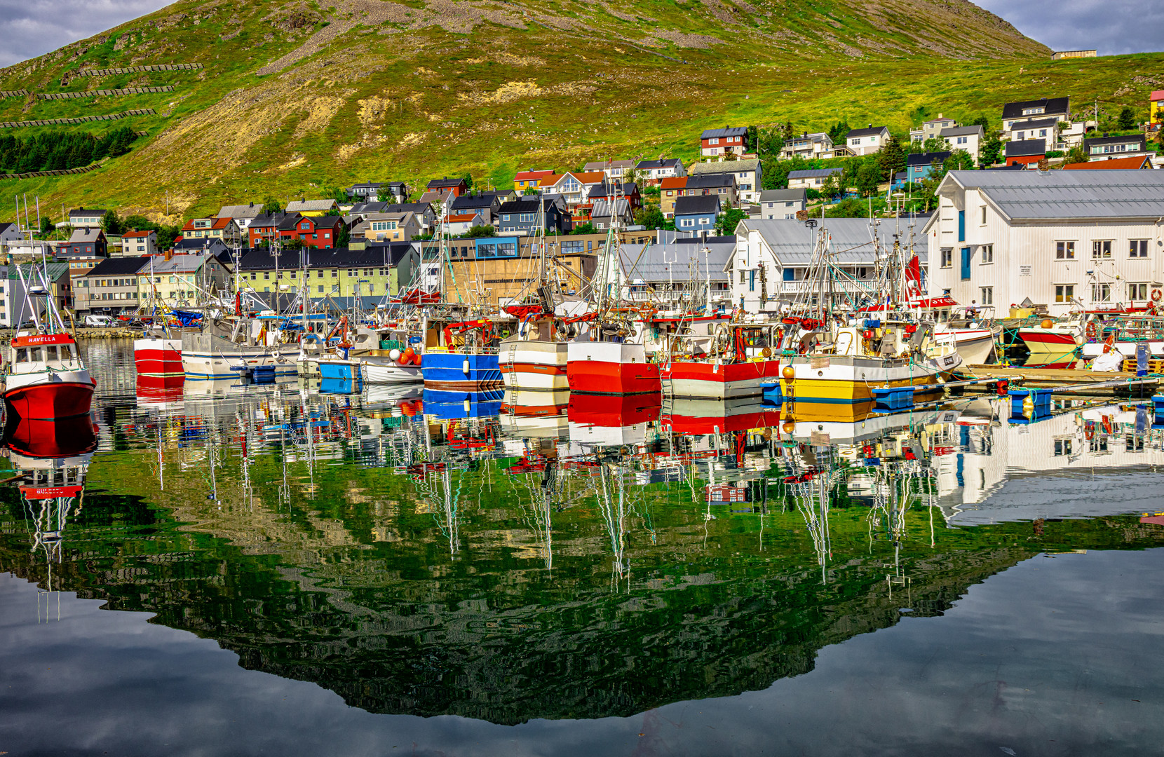 Im Hafen von Honningsvåg - Nordkapp