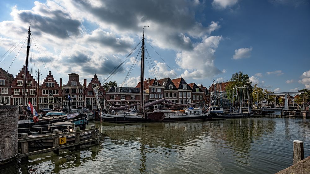 im Hafen von Hoorn