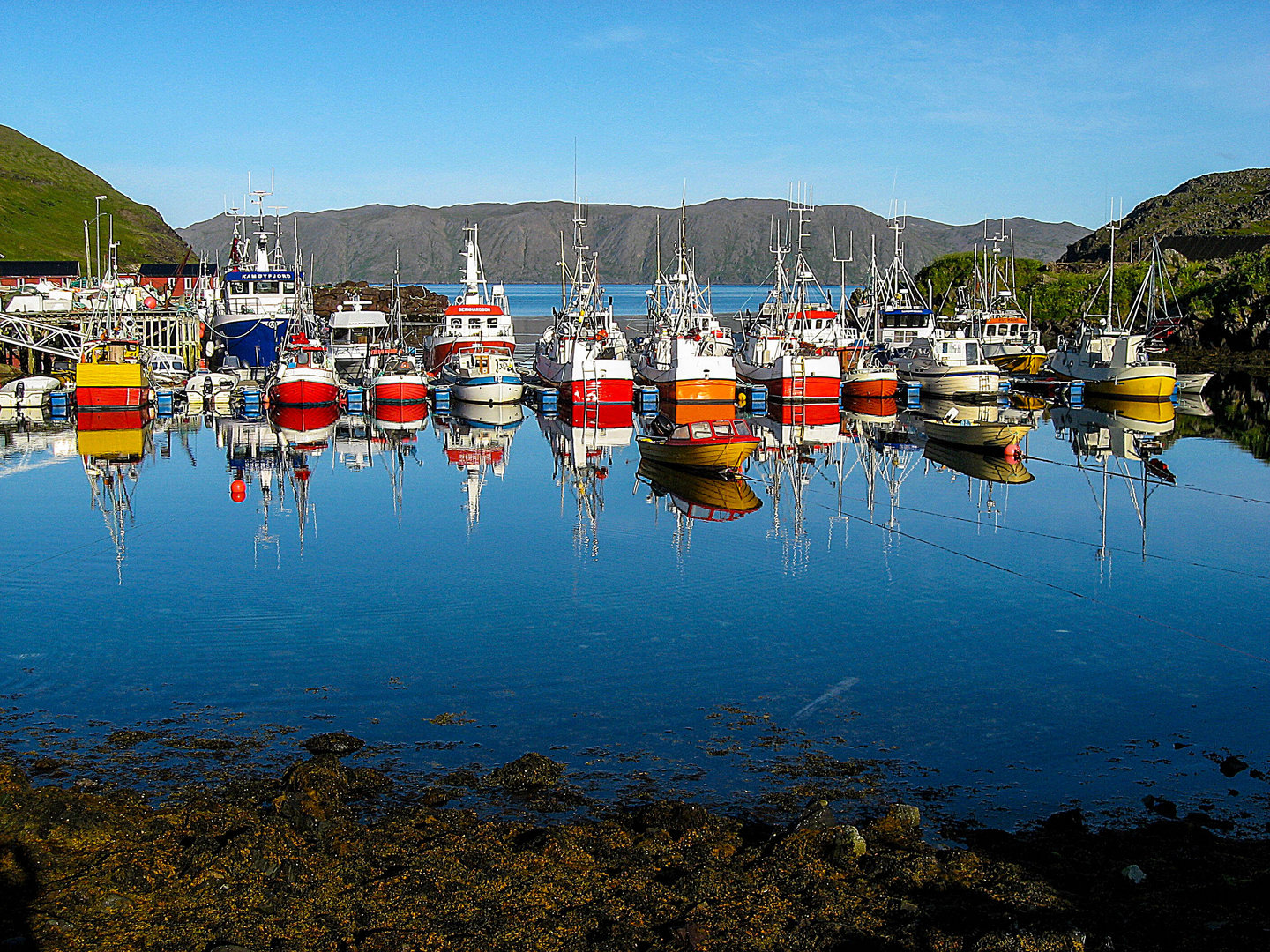 Im Hafen von Kamøyvær