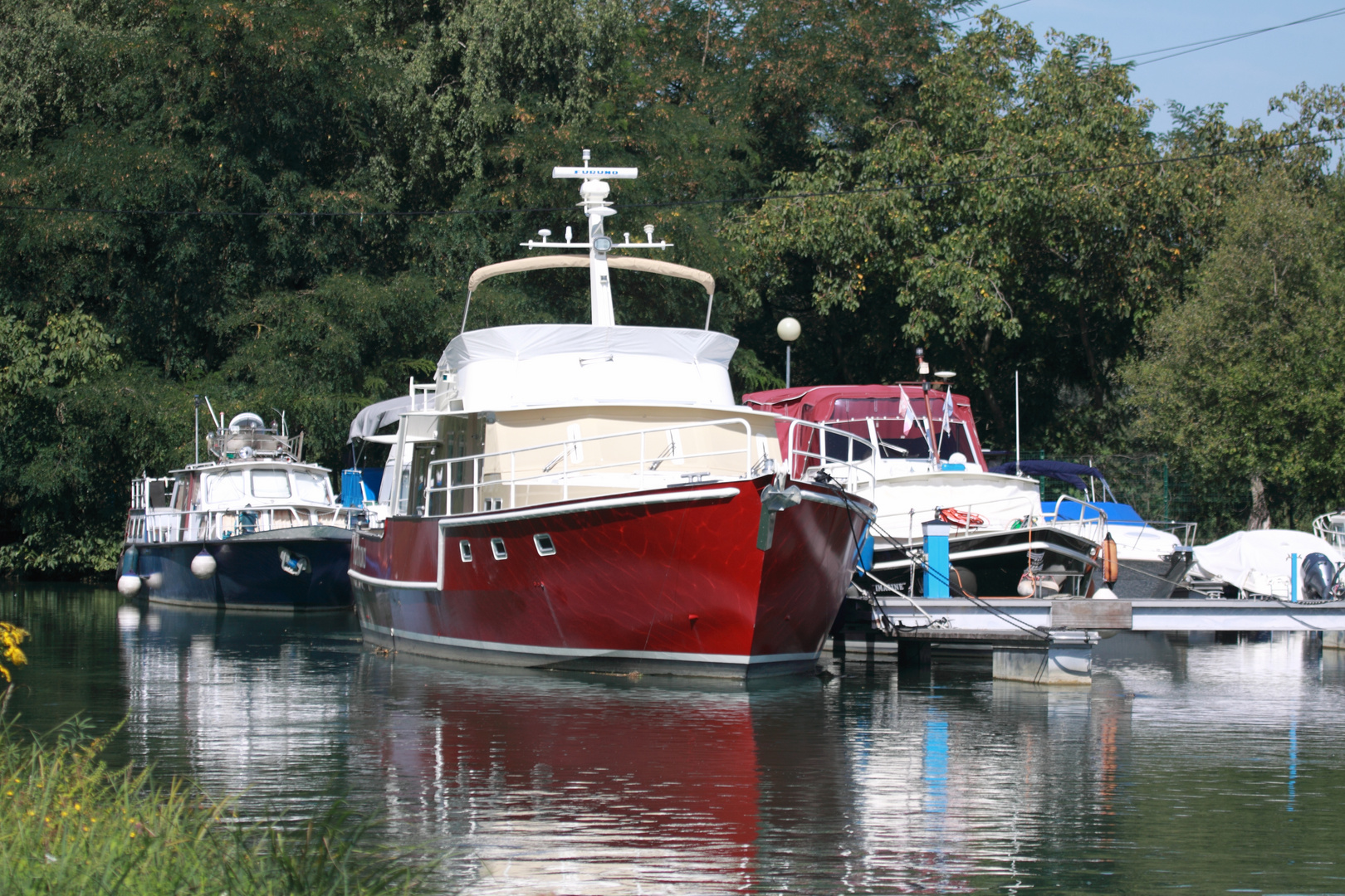 Im Hafen von Kembs - Port Kembs (Alsace)