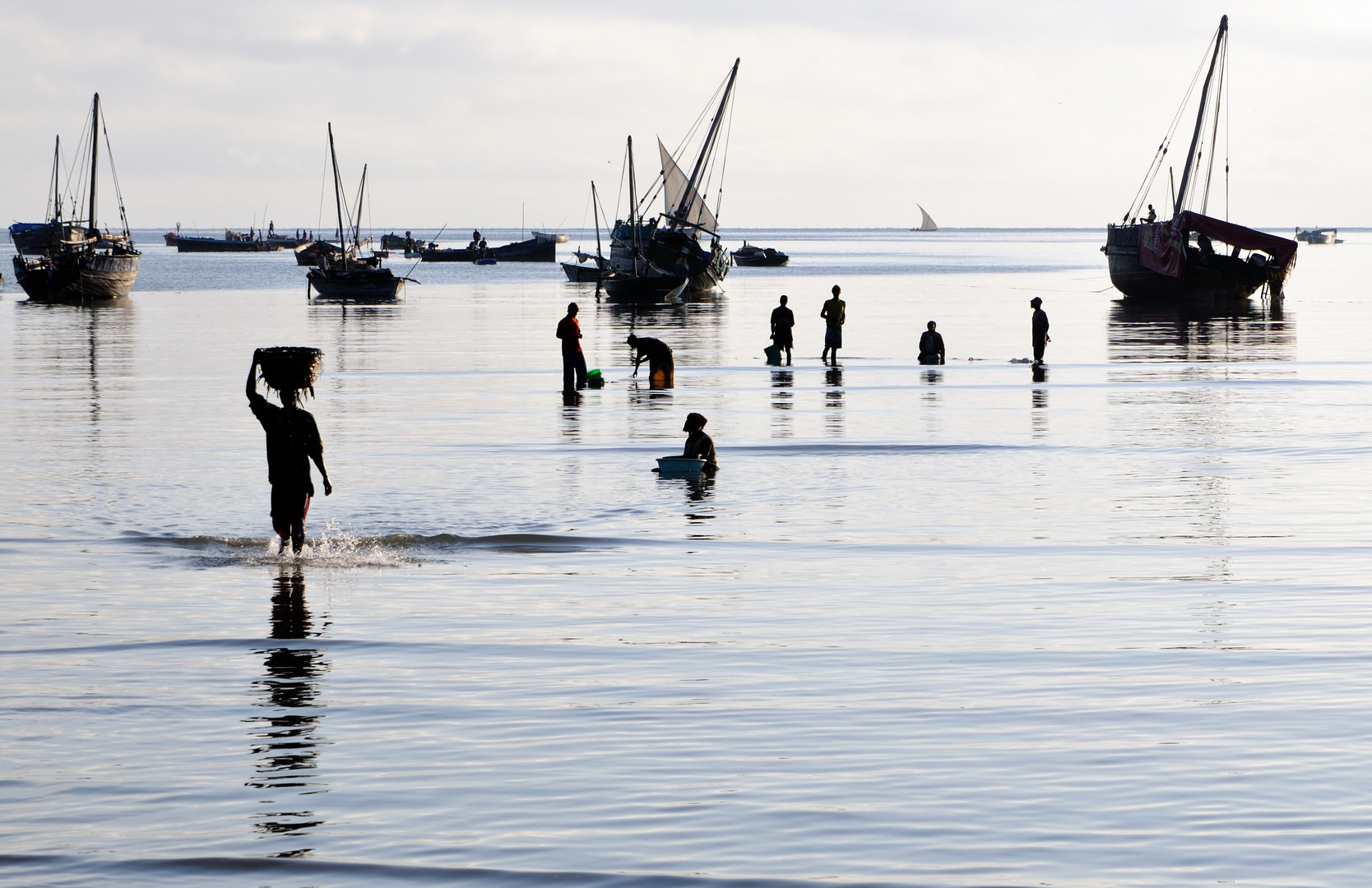 Im Hafen von Kilwa Kivinje