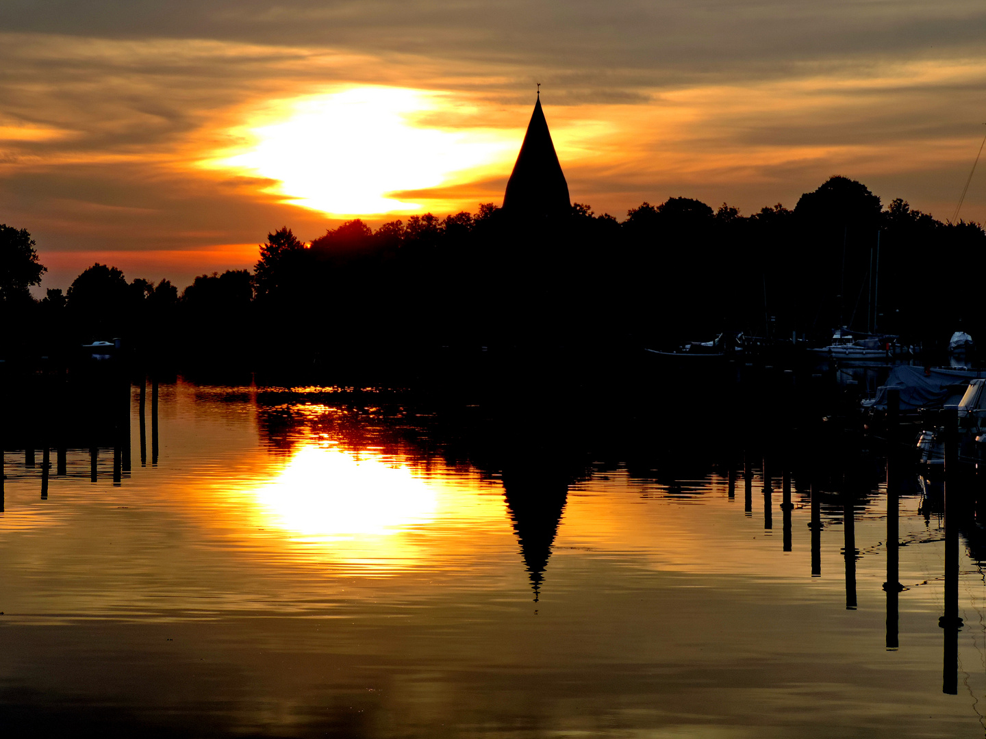 Im Hafen von Kirchdorf