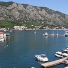 Im Hafen von Kotor in Montenegro