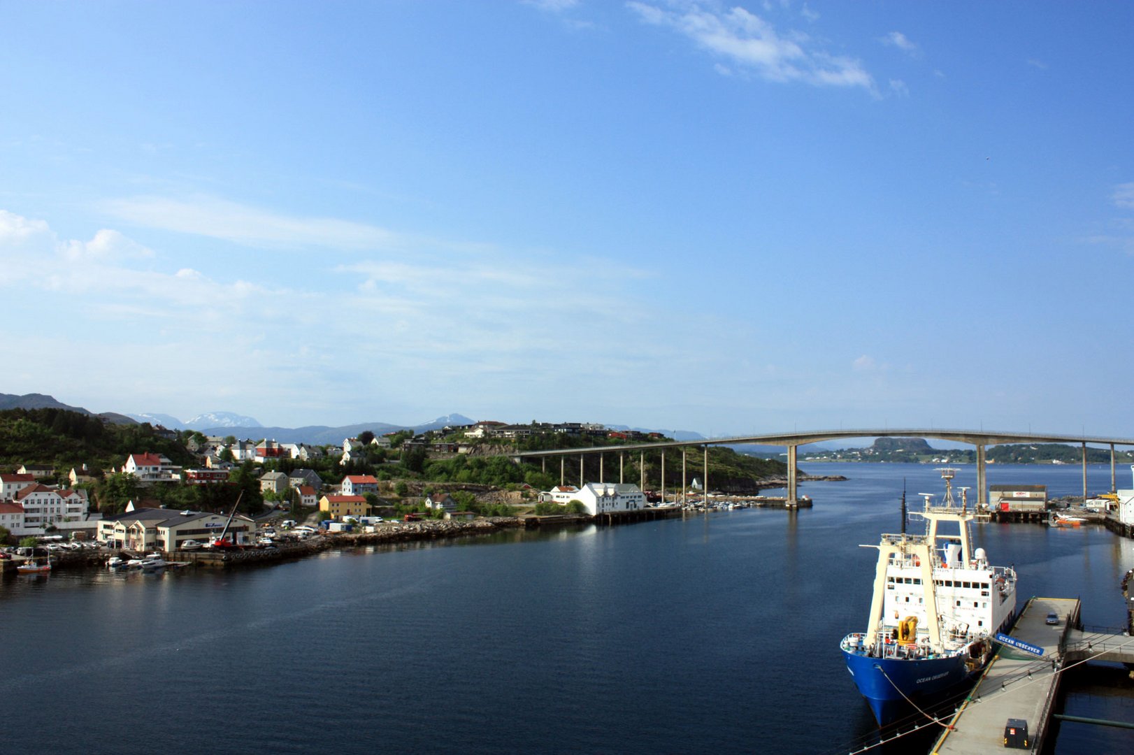 Im Hafen von Krstiansund