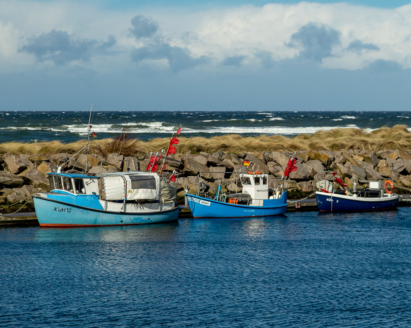 Im Hafen von Kühlungsborn