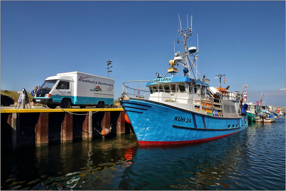 Im Hafen von Kühlungsborn...