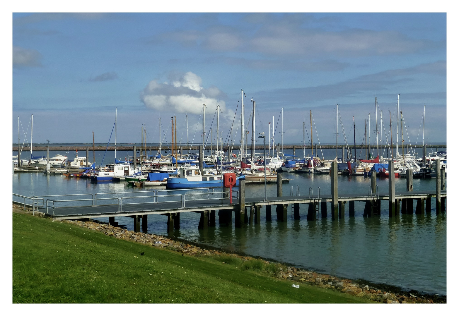 Im Hafen von Langeoog