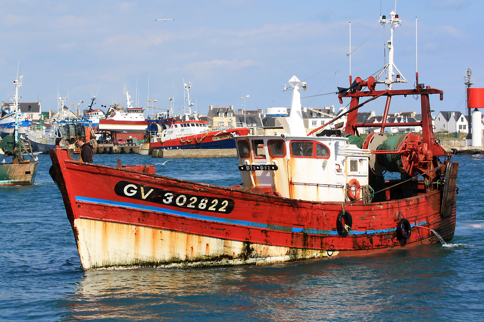 Im Hafen von Le Guilvinec