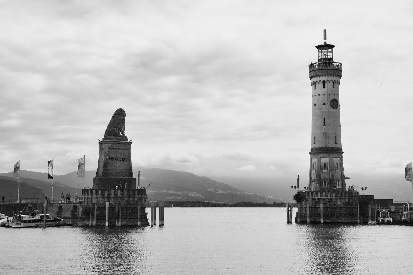 Im Hafen von Lindau