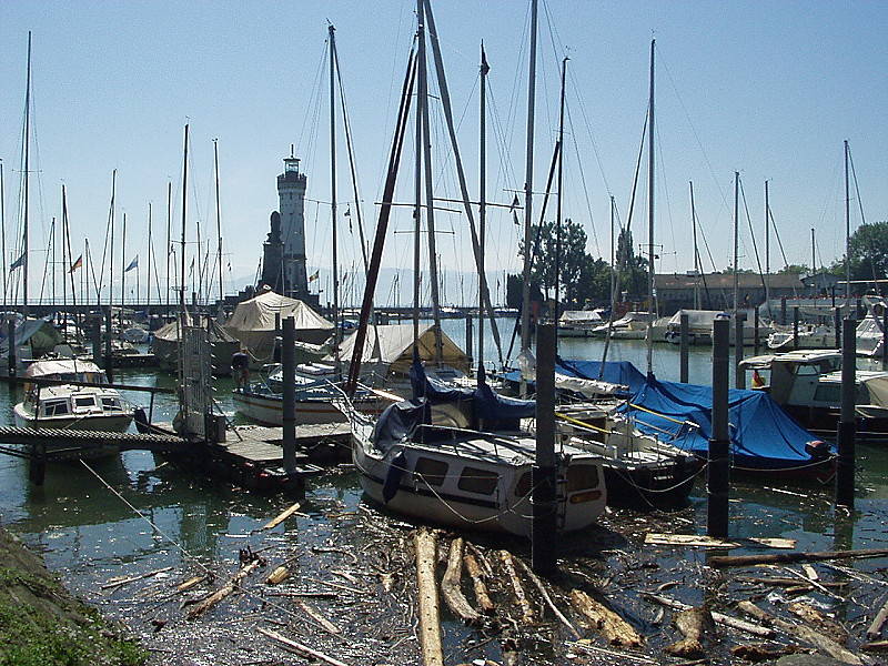 Im Hafen von Lindau