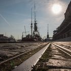 Im Hafen von Lübeck