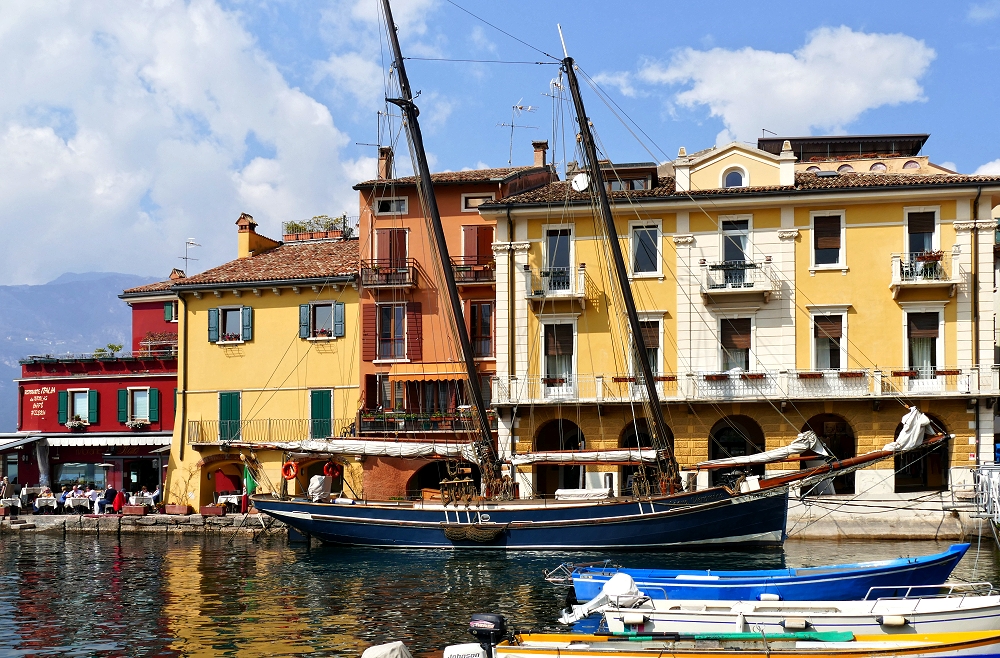 Im Hafen von Malcesine