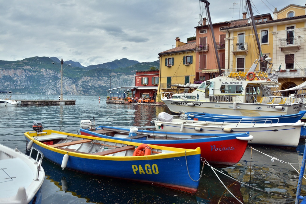 Im Hafen von Malcesine