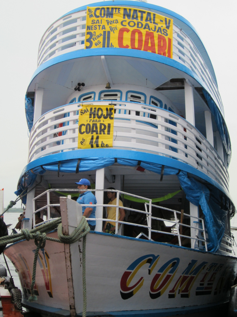 Im Hafen von Manaus