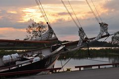 im Hafen von Mariestad