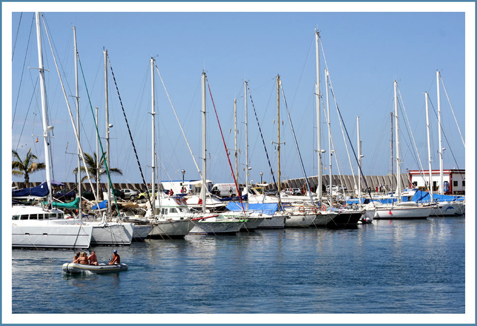 Im Hafen von Mogan auf GC