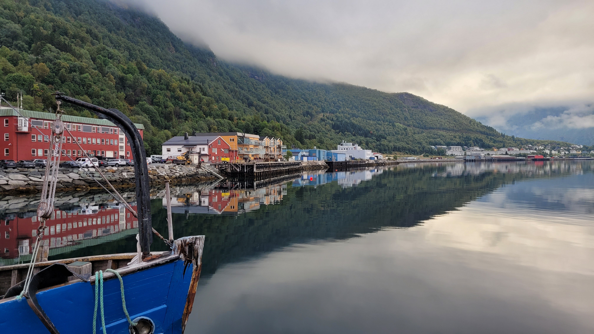 Im Hafen von Narvik