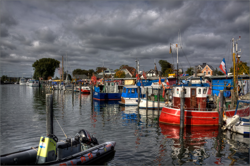 Im Hafen von Niendorf / Ostsee