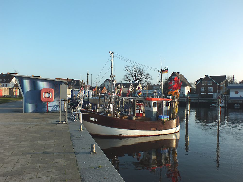 Im Hafen von Niendorf/Ostsee