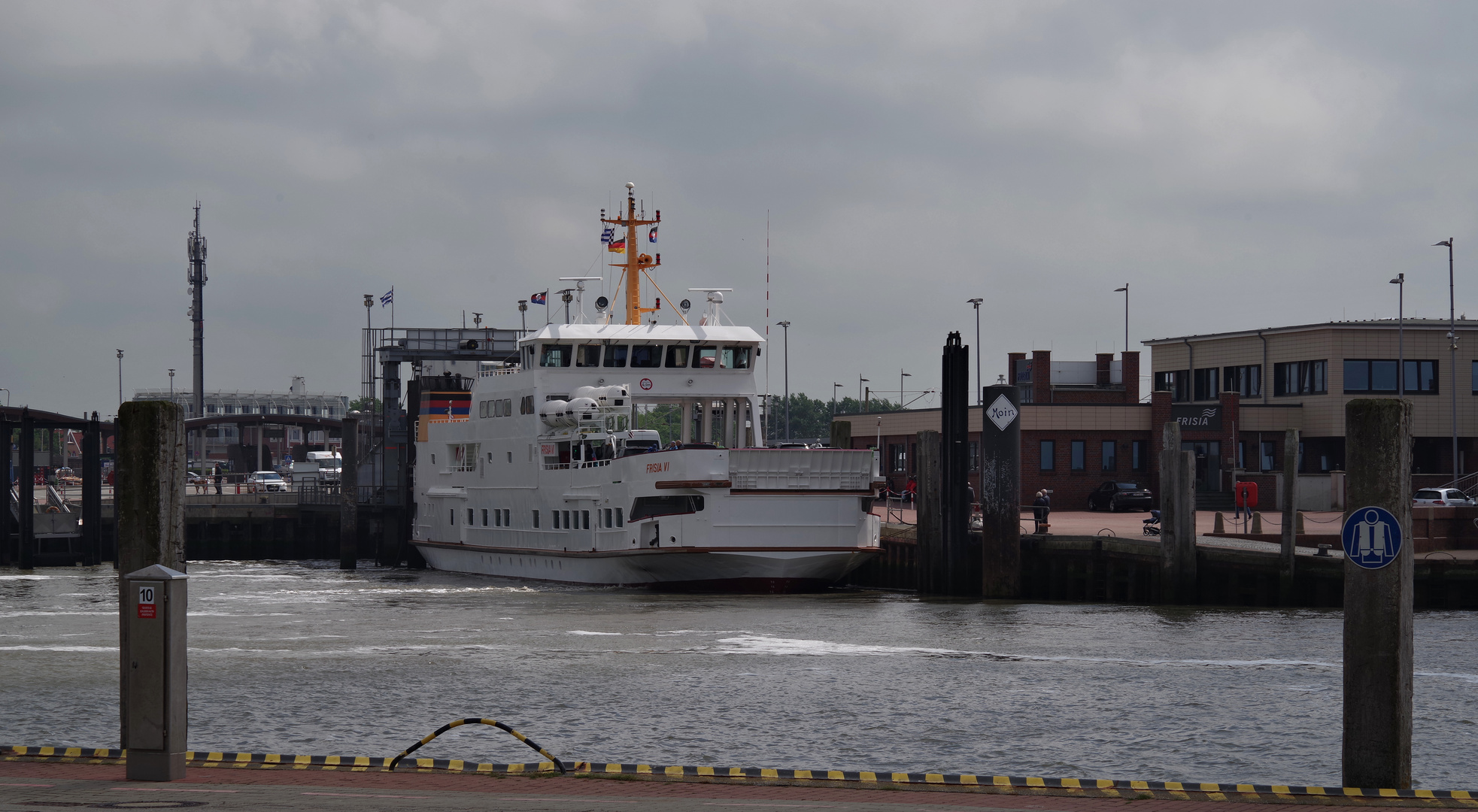 im Hafen von Norddeich 