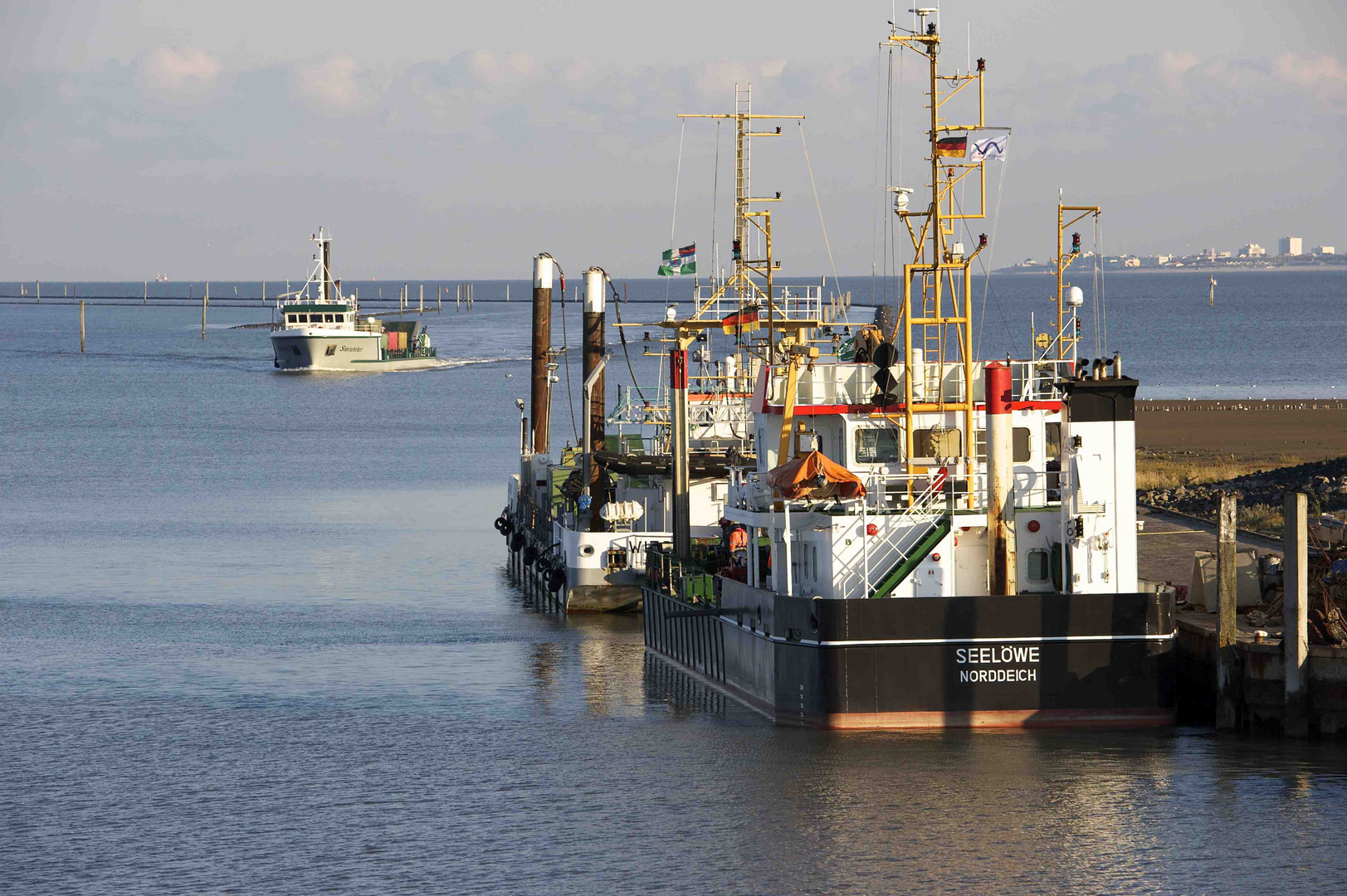 Im Hafen von Norddeich