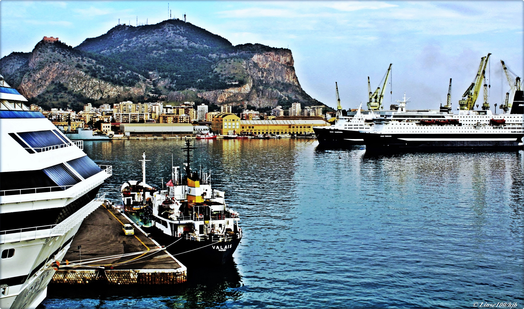 Im Hafen von Palermo