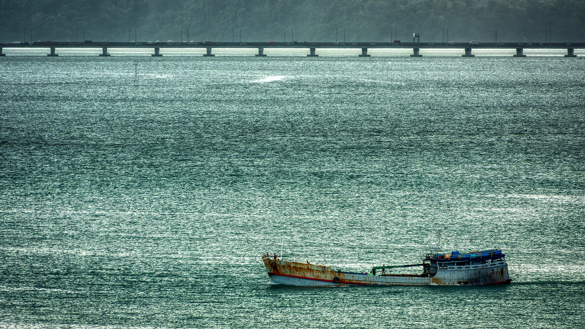 Im Hafen von Penang, Malaysia (XII)