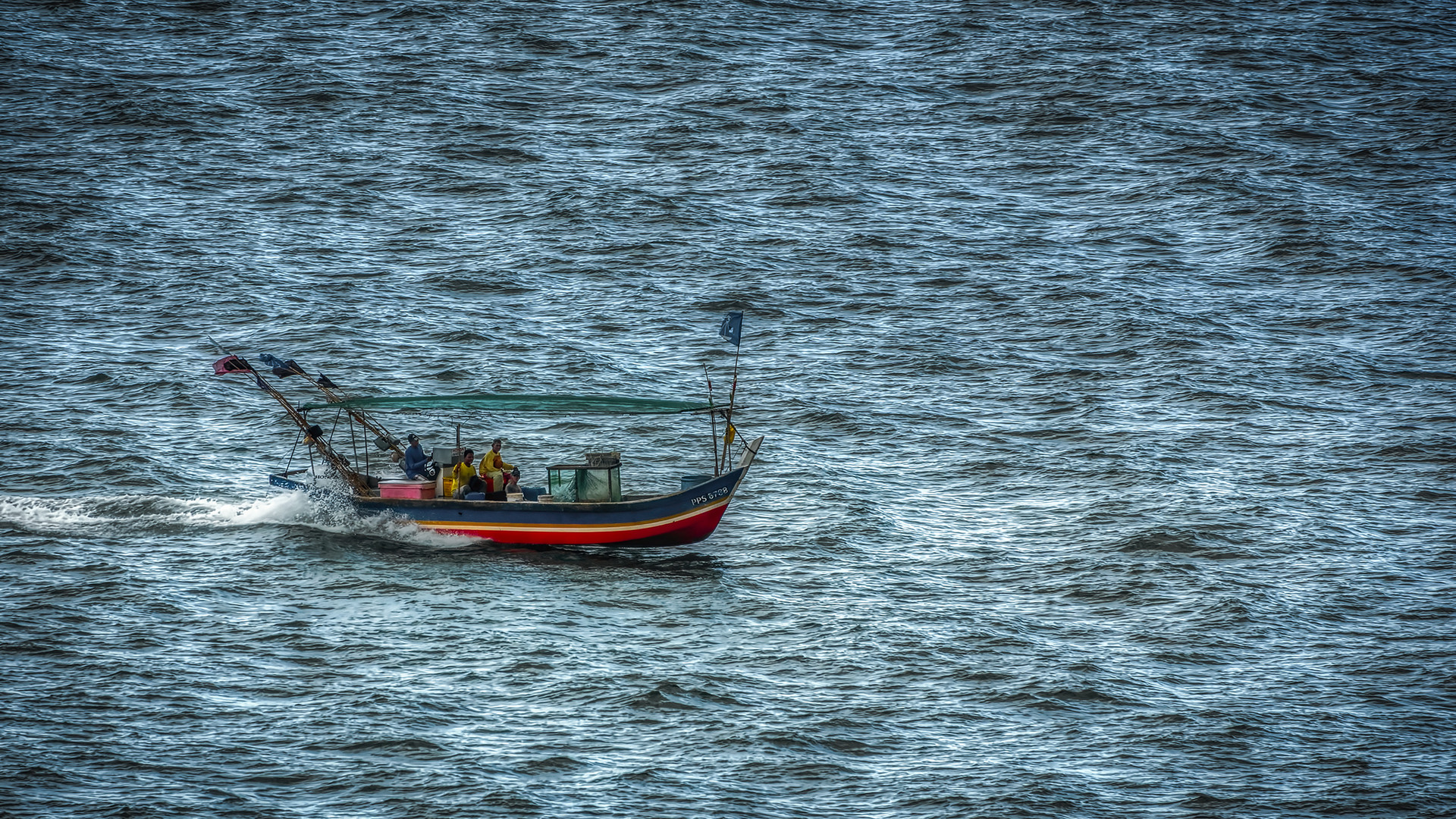 Im Hafen von Penang, Malaysia (XIV)