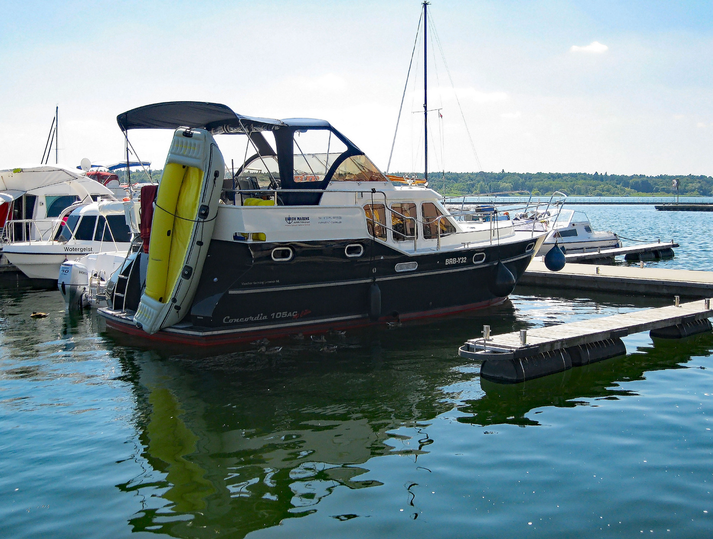 Im Hafen von Porec