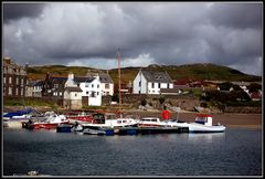 Im Hafen von Port Ellen.