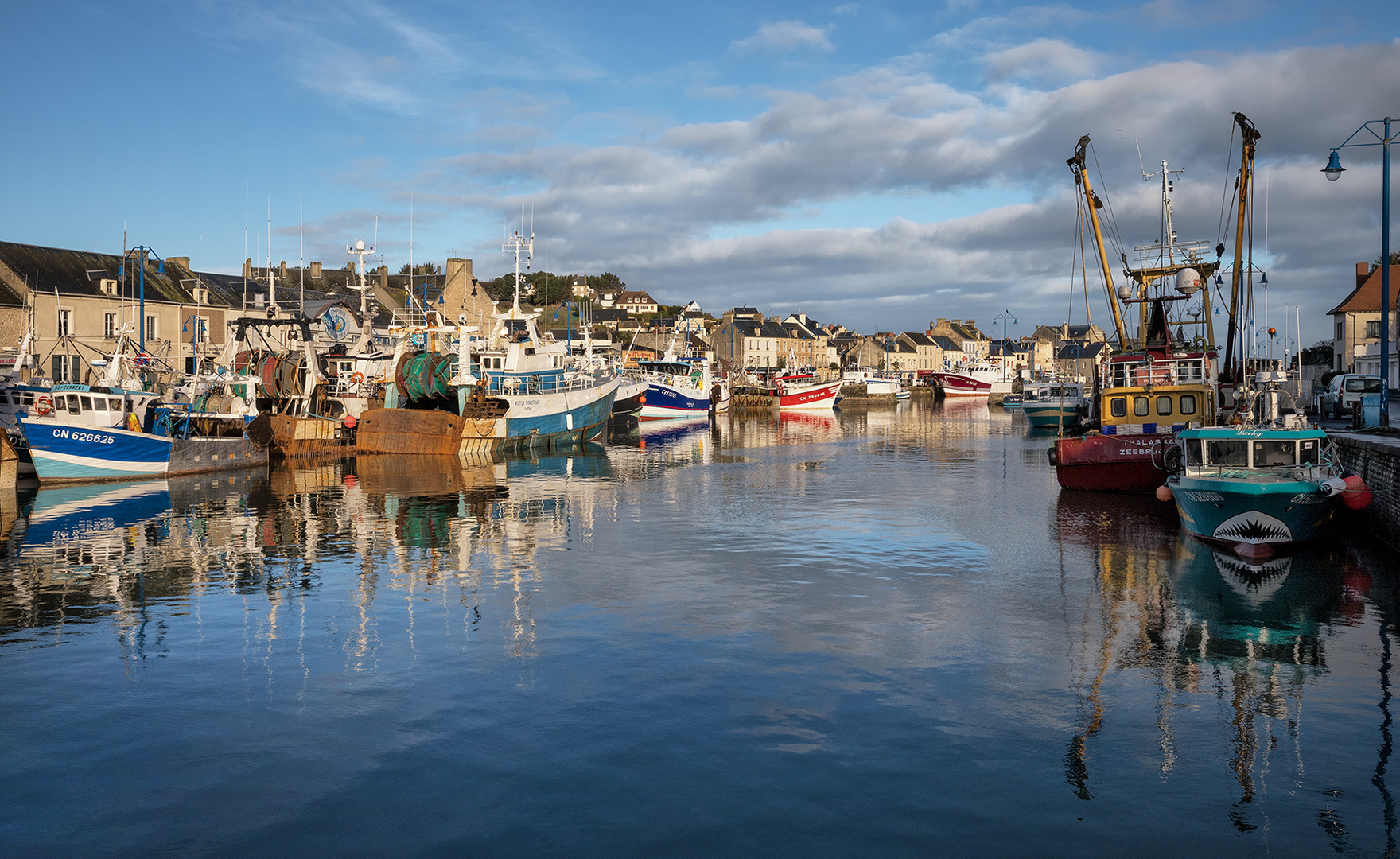 Im Hafen von Port en Bessin 