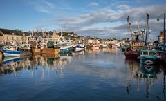 Im Hafen von Port en Bessin 