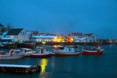 Im Hafen von Reine/Lofoten