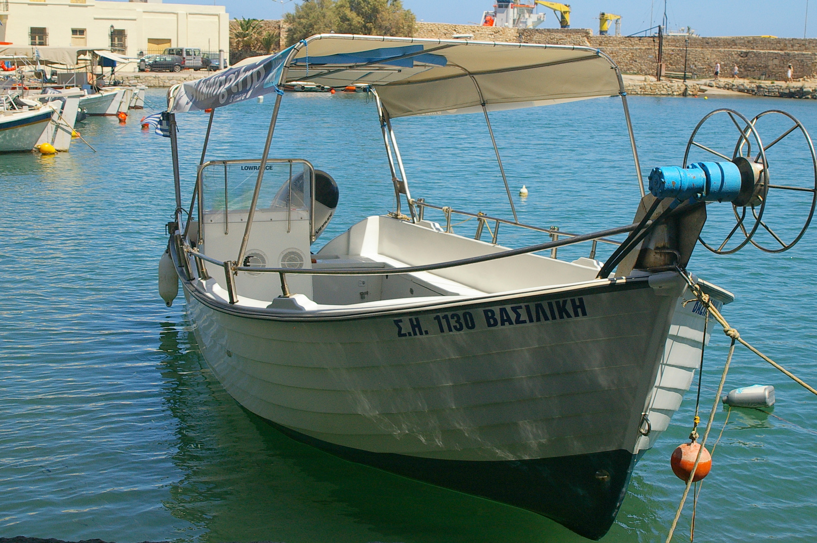 Im Hafen von Rethymnon